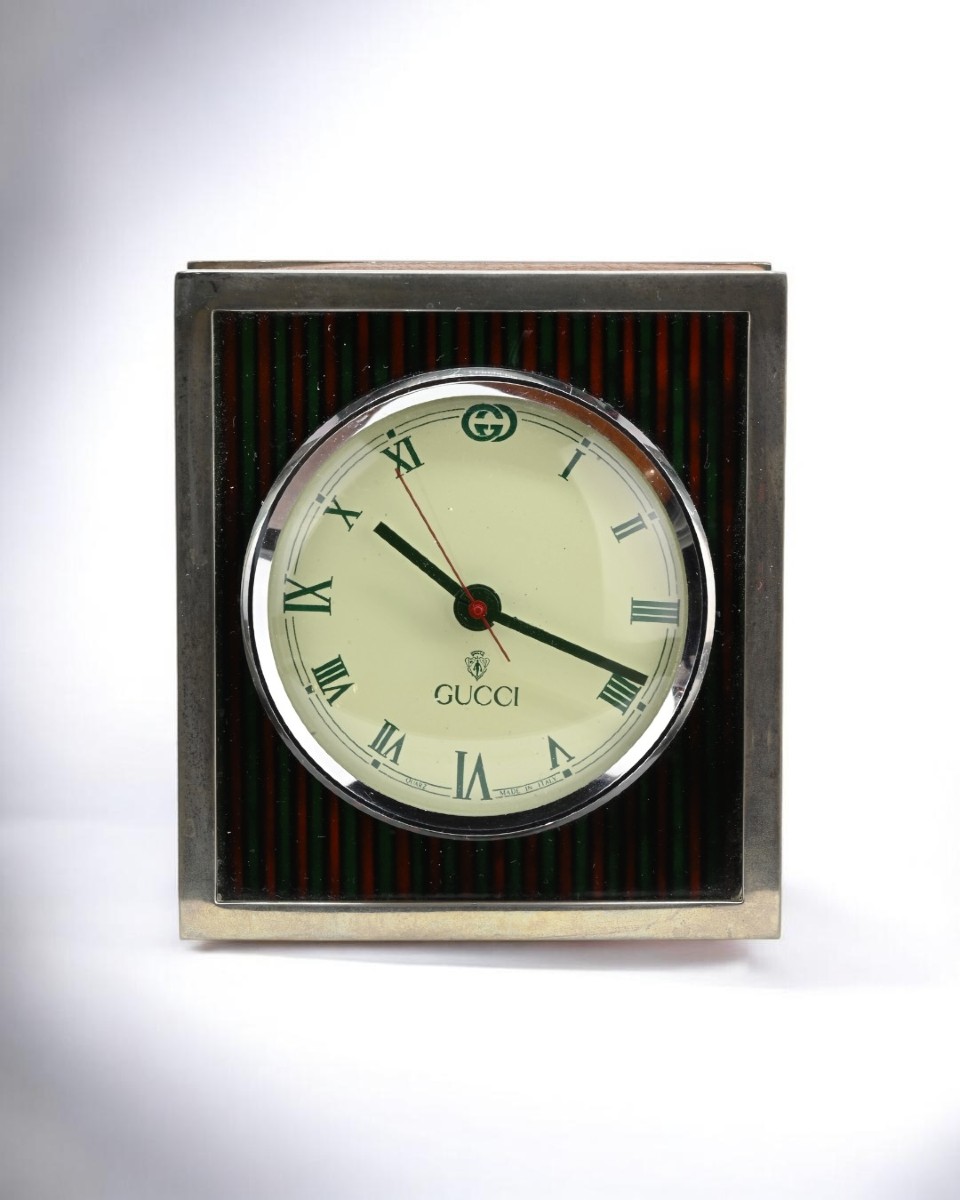 Gucci - Orologio Da Tavolo Vintage - Italia Anni 70 